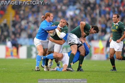 2009-11-21 Udine - Italia-Sud Africa 0980 Bryan Habana